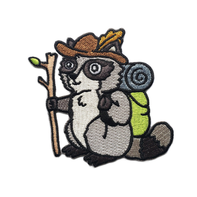 Raccoon Hiker Patch by Kolorspun
