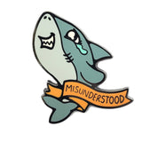 Misunderstood Shark Golf Ball Marker by Kolorspun