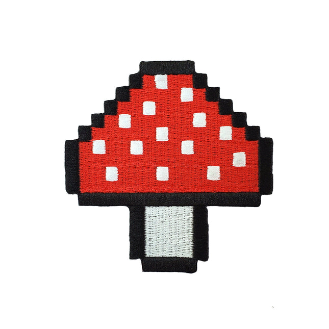 Pixel Mushroom Patch by Kolorspun