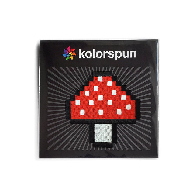 Pixel Mushroom Patch by Kolorspun