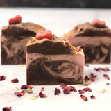 Raspberry Mocha Handcrafted Artisan Soap by Sweet Surrender