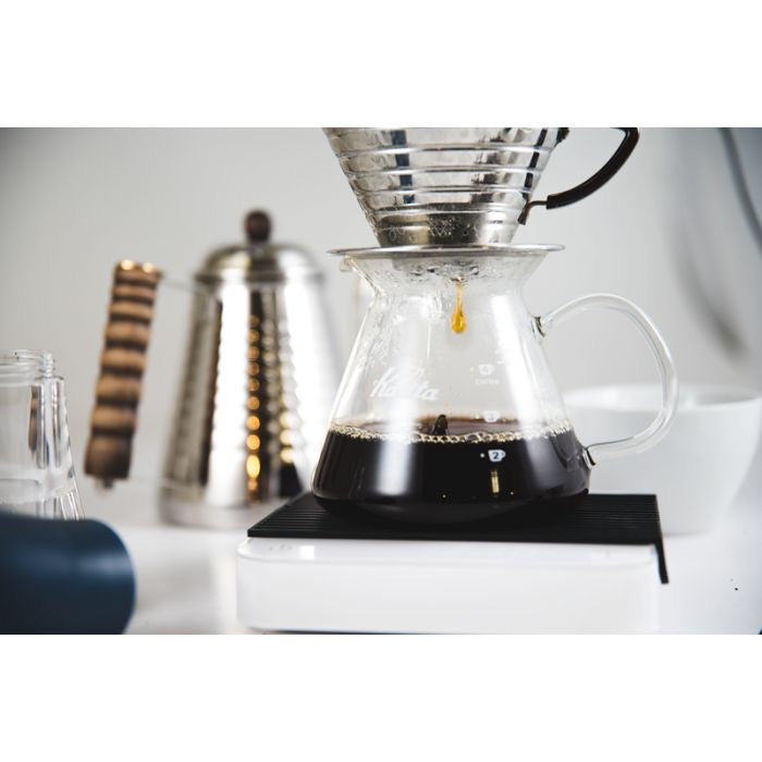 Kalita Wave Stainless Steel Dripper by Bean & Bean Coffee Roasters