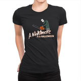 A Nightmare on Halloween - Anytime Design - Womens Premium by RIPT Apparel - Vysn