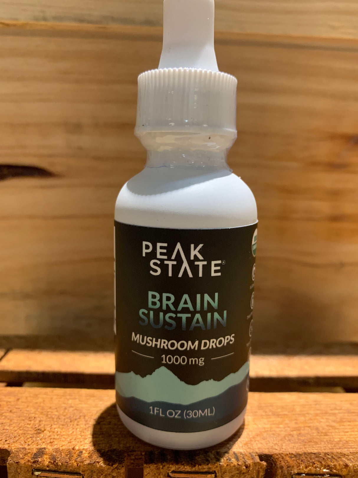 BRAIN SUSTAIN Mushroom Drops by Peak State Coffee