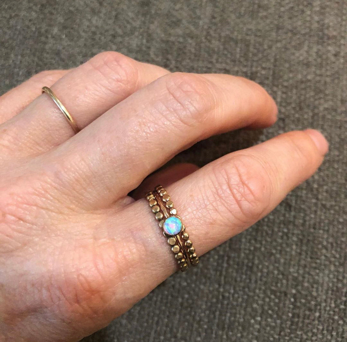 MARIA OPAL RING by SIREN JEWELRY