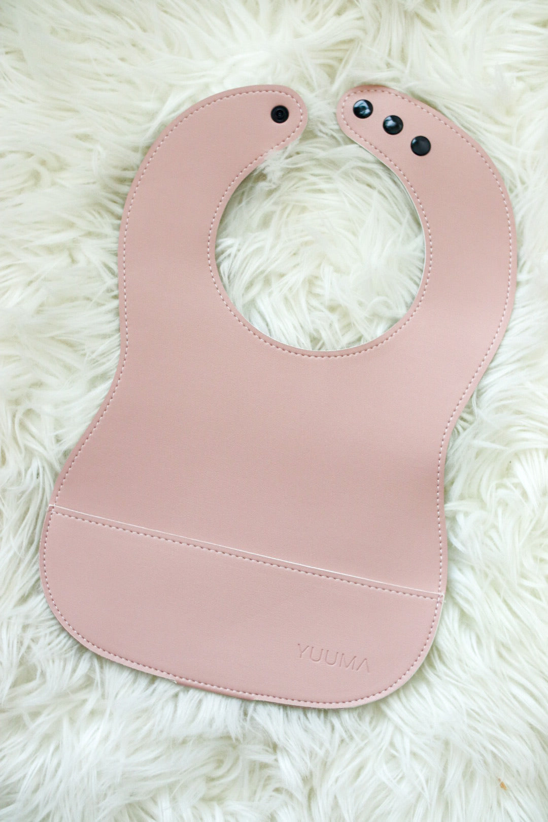 Vegan Leather Bib by YUUMA