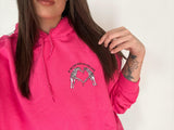 Go Find Less Hoodie - Fuchsia by Sweetees - Vysn