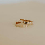 14k Name Engraving Ring by VicStoneNYC Fine Jewelry