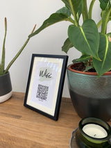 Wifi Green Splatter Scan Me! Wi-fi Q-R Scan Home Wall Decor Print by WinsterCreations™ Official Store