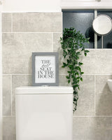 The Best Seat In The House Bathroom Wall Decor Home Print by WinsterCreations™ Official Store