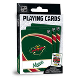 Minnesota Wild Playing Cards - 54 Card Deck by MasterPieces Puzzle Company INC