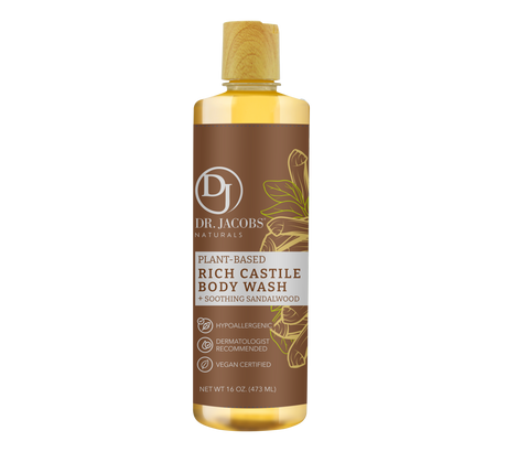 Sandalwood Castile Body Wash by Dr. Jacobs Naturals