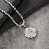 Jesus on Cross Coin Pendant Necklace by Bling Proud | Urban Jewelry Online Store