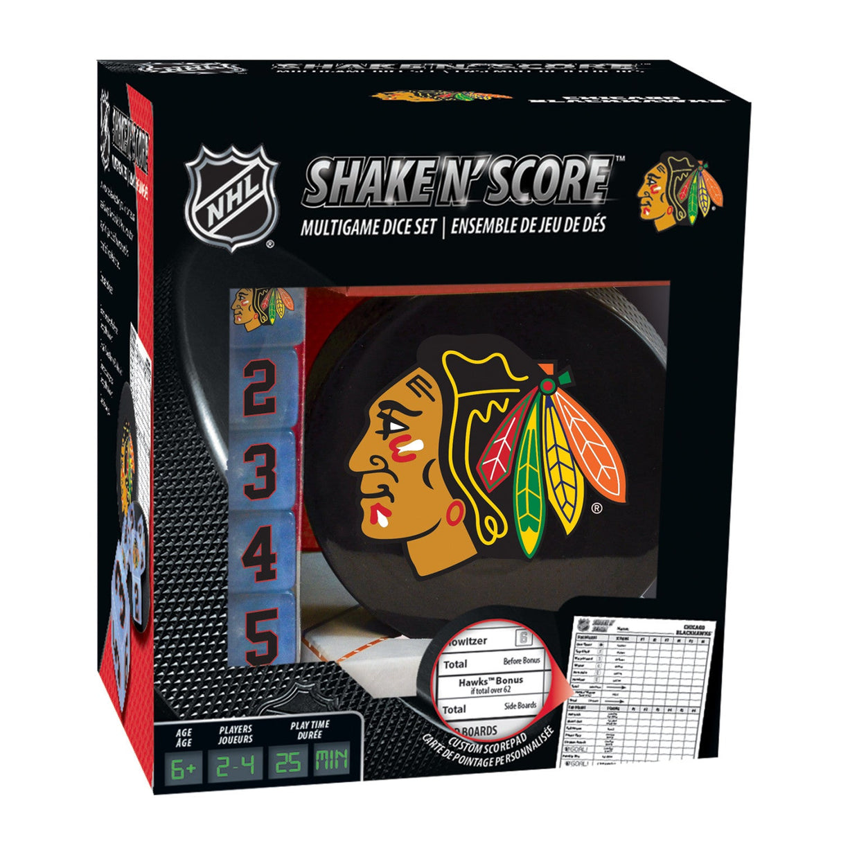 Chicago Blackhawks Shake n' Score by MasterPieces Puzzle Company INC