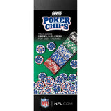 New York Giants 100 Piece Poker Chips by MasterPieces Puzzle Company INC