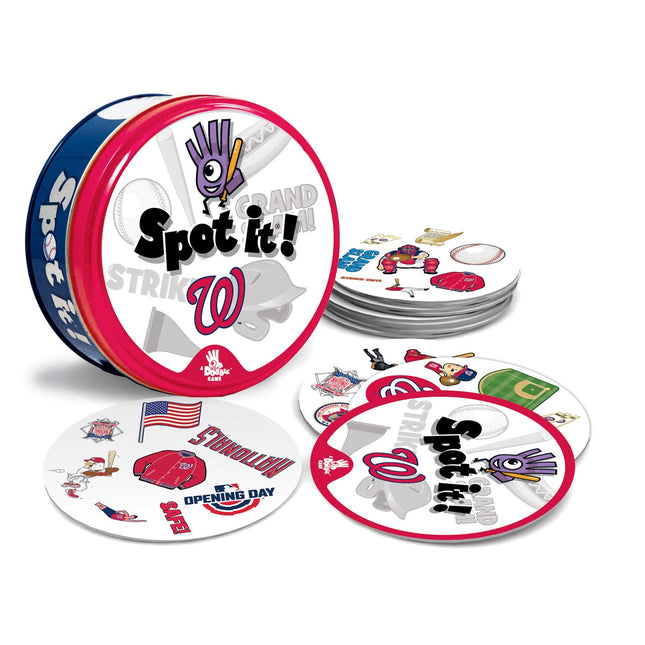 Washington Nationals Spot It! Card Game by MasterPieces Puzzle Company INC