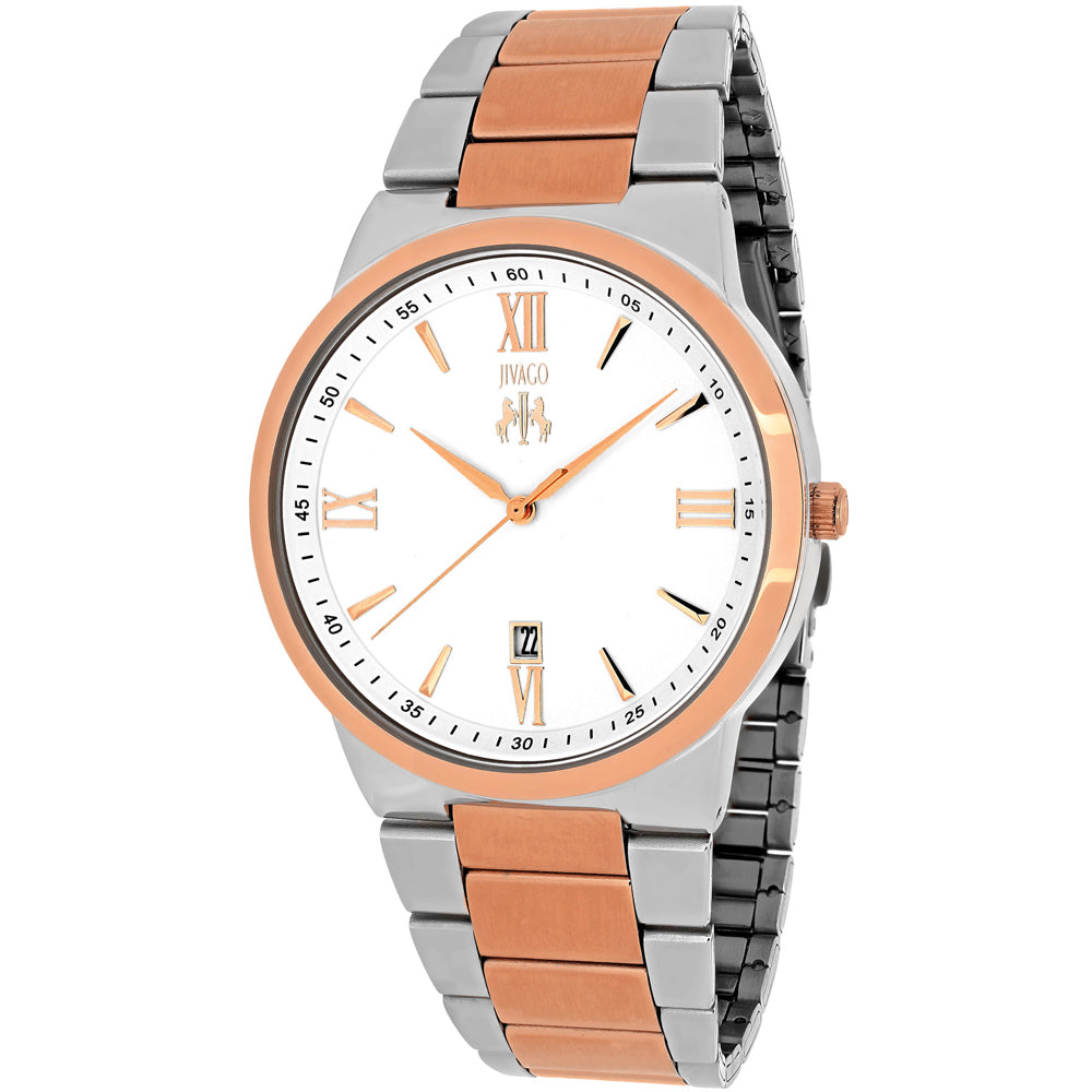 Jivago Men's Clarity Silver Dial Watch - JV3514 by Balec Group