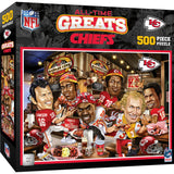 Kansas City Chiefs - All Time Greats 500 Piece Jigsaw Puzzle by MasterPieces Puzzle Company INC