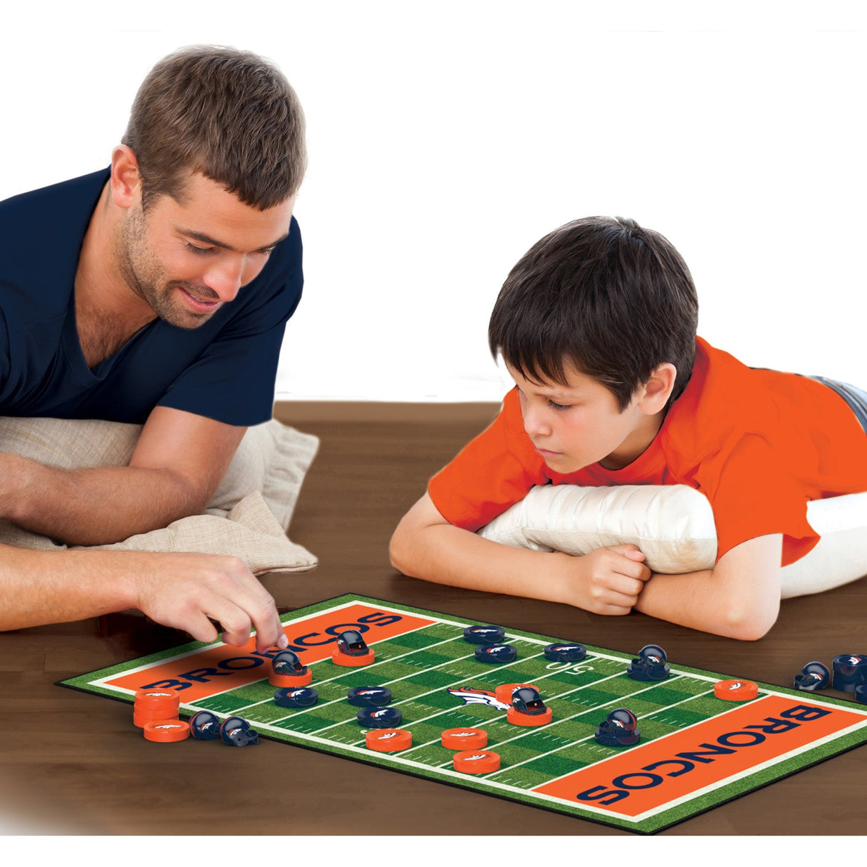 Denver Broncos Checkers Board Game by MasterPieces Puzzle Company INC