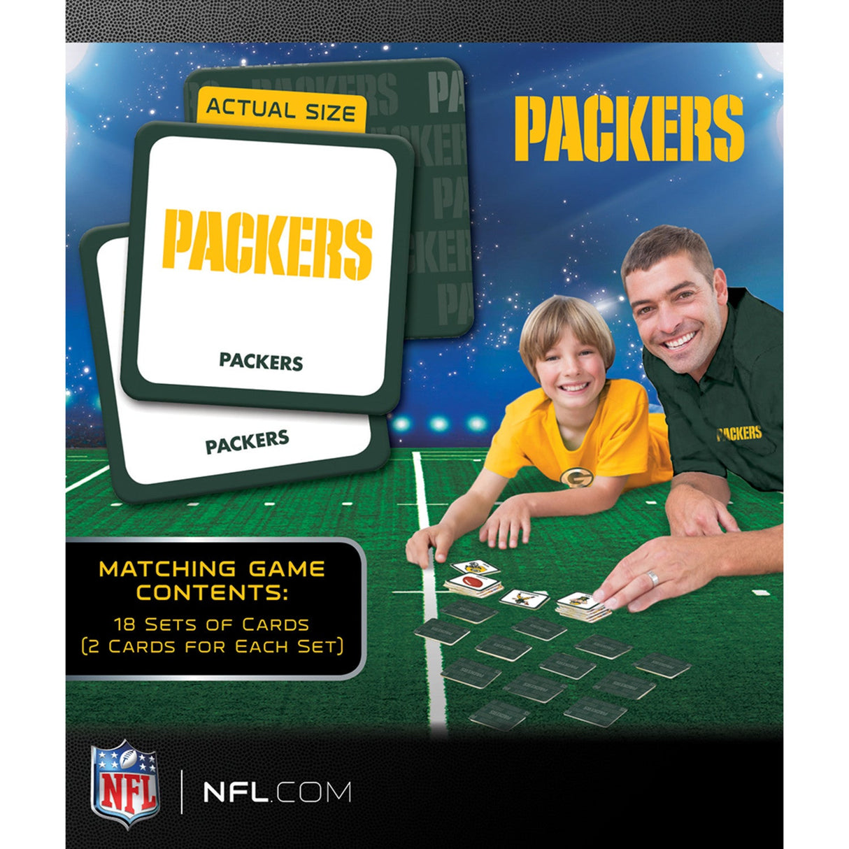 Green Bay Packers Matching Game by MasterPieces Puzzle Company INC