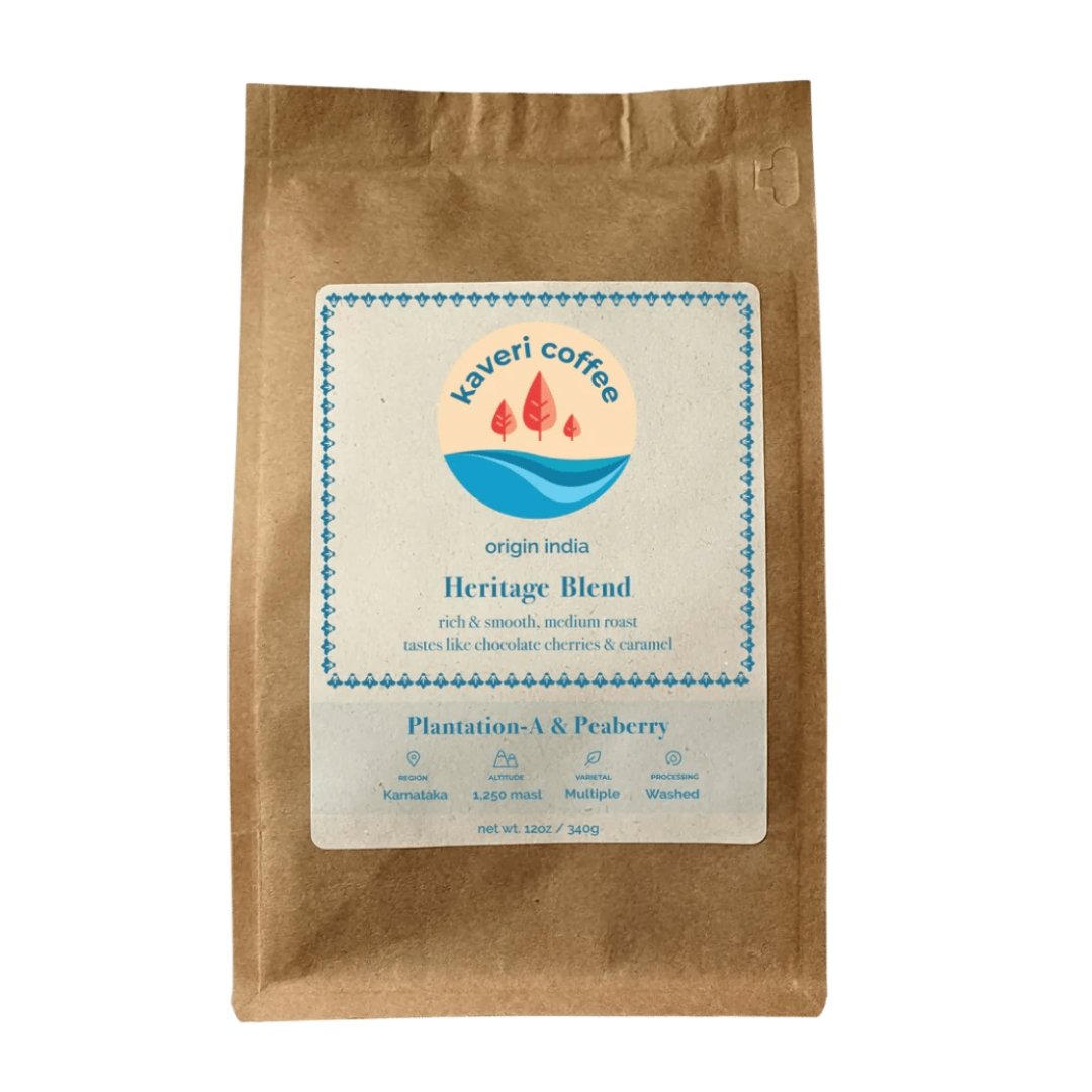 Blend - Heritage - Medium Roast (Whole Beans) Bags - 2 bags x 5 LB by Farm2Me