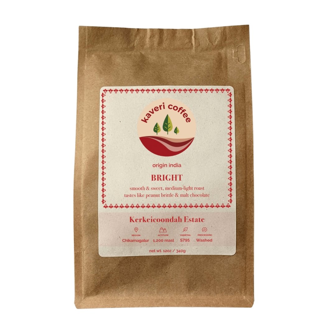 Bright - Kerkeicoondah | Medium-Light Roast (Whole Beans) Bags - 2 bags x 5 LB by Farm2Me