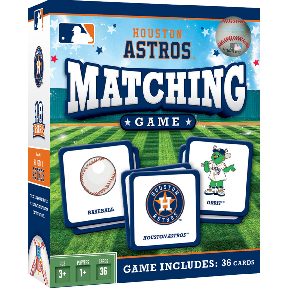 Houston Astros Matching Game by MasterPieces Puzzle Company INC