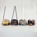 Keihatsu tealight, candle and incense ceramic holder by RAAQUU