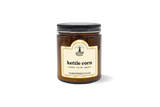 Kettle Corn Candle - Caramel, Sea Salt, Popcorn Scent by Garsnett Beacon Candle Co.