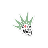 Lady Liberty Bubble-free stickers by Proud Libertarian