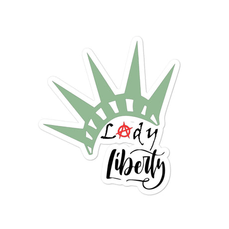 Lady Liberty Bubble-free stickers by Proud Libertarian