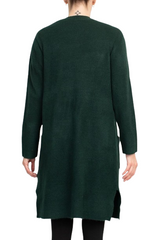 Velvet Heart Open Front Long Sleeve Ribbed Cuffs and Hem Knit Oversize Cardigan with Pockets by Curated Brands