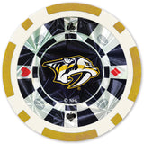 Nashville Predators 20 Piece Poker Chips by MasterPieces Puzzle Company INC