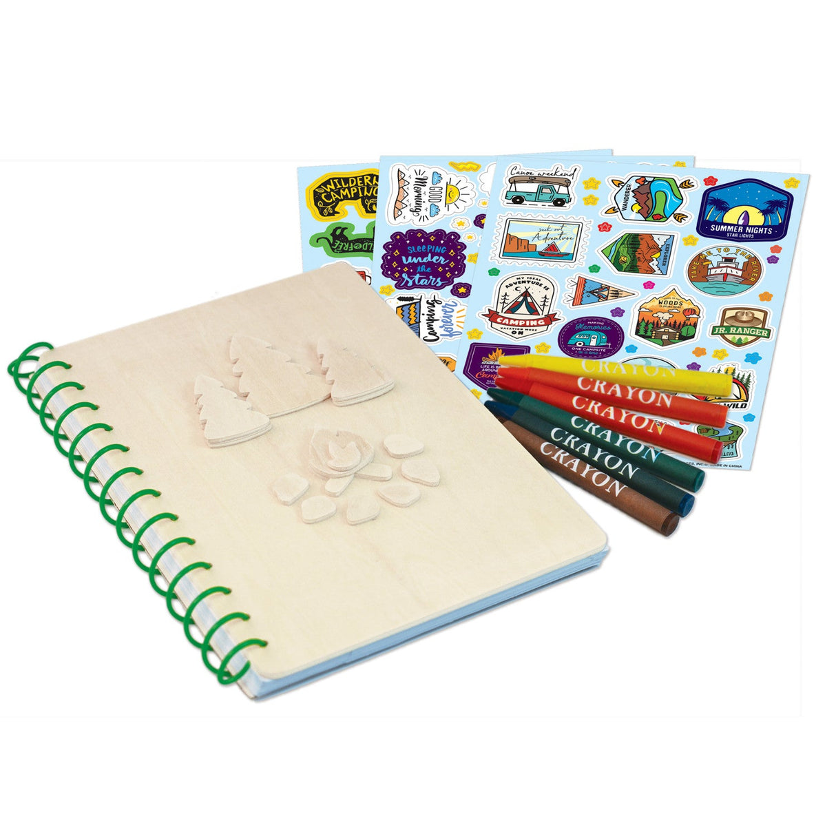 Jr. Ranger - Adventure Log Wood Craft & Paint Kit by MasterPieces Puzzle Company INC