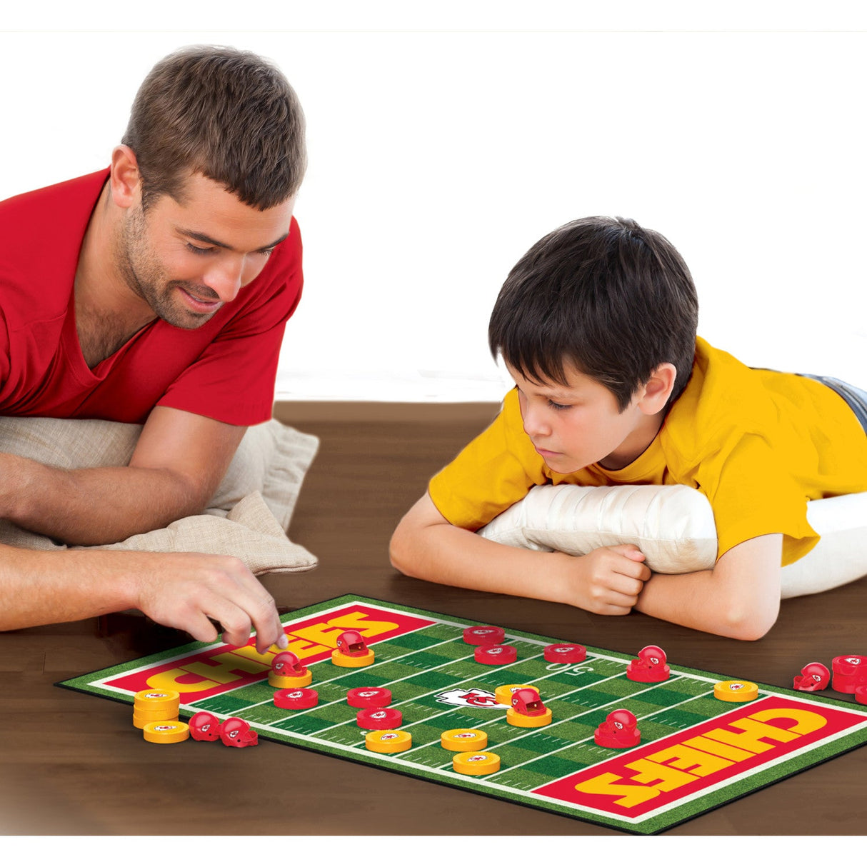 Kansas City Chiefs Checkers Board Game by MasterPieces Puzzle Company INC