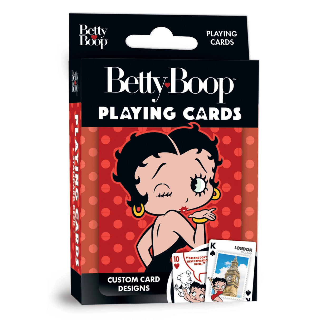 Betty Boop Playing Cards - 54 Card Deck by MasterPieces Puzzle Company INC