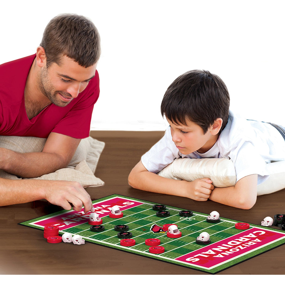 Arizona Cardinals Checkers Board Game by MasterPieces Puzzle Company INC