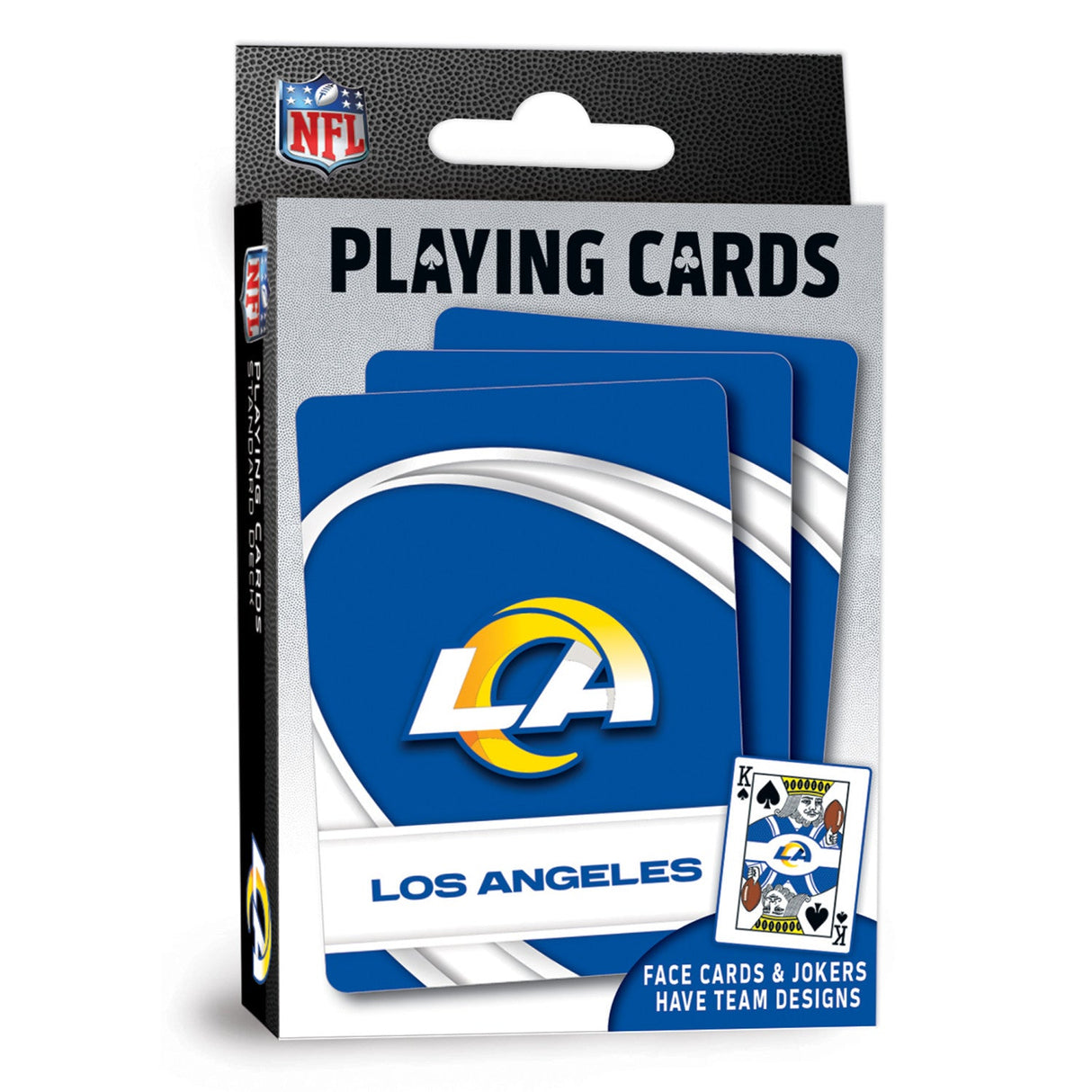 Los Angeles Rams Playing Cards - 54 Card Deck by MasterPieces Puzzle Company INC