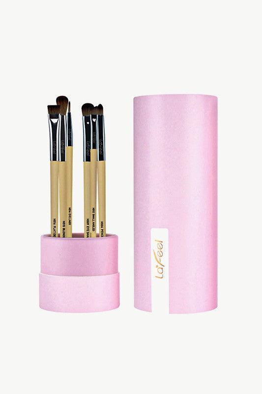 Lafeel Full Eye Brush Set in Taupe - Vysn