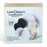 LastObject - 'LastRound Starter Kit' Compostable Rounds & Laundry Bag by The Epicurean Trader