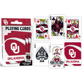 Oklahoma Sooners Playing Cards - 54 Card Deck by MasterPieces Puzzle Company INC