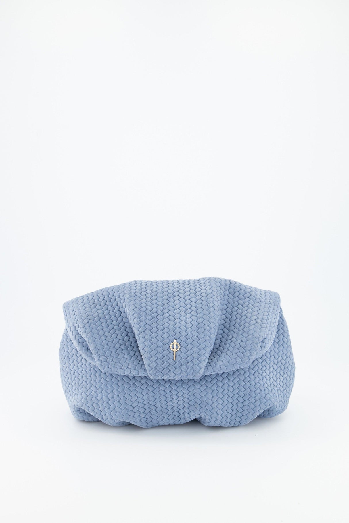 Leda Braid Handbag Blue by Ladiesse