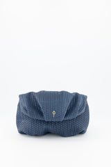 Leda Braid Handbag Navy by Ladiesse