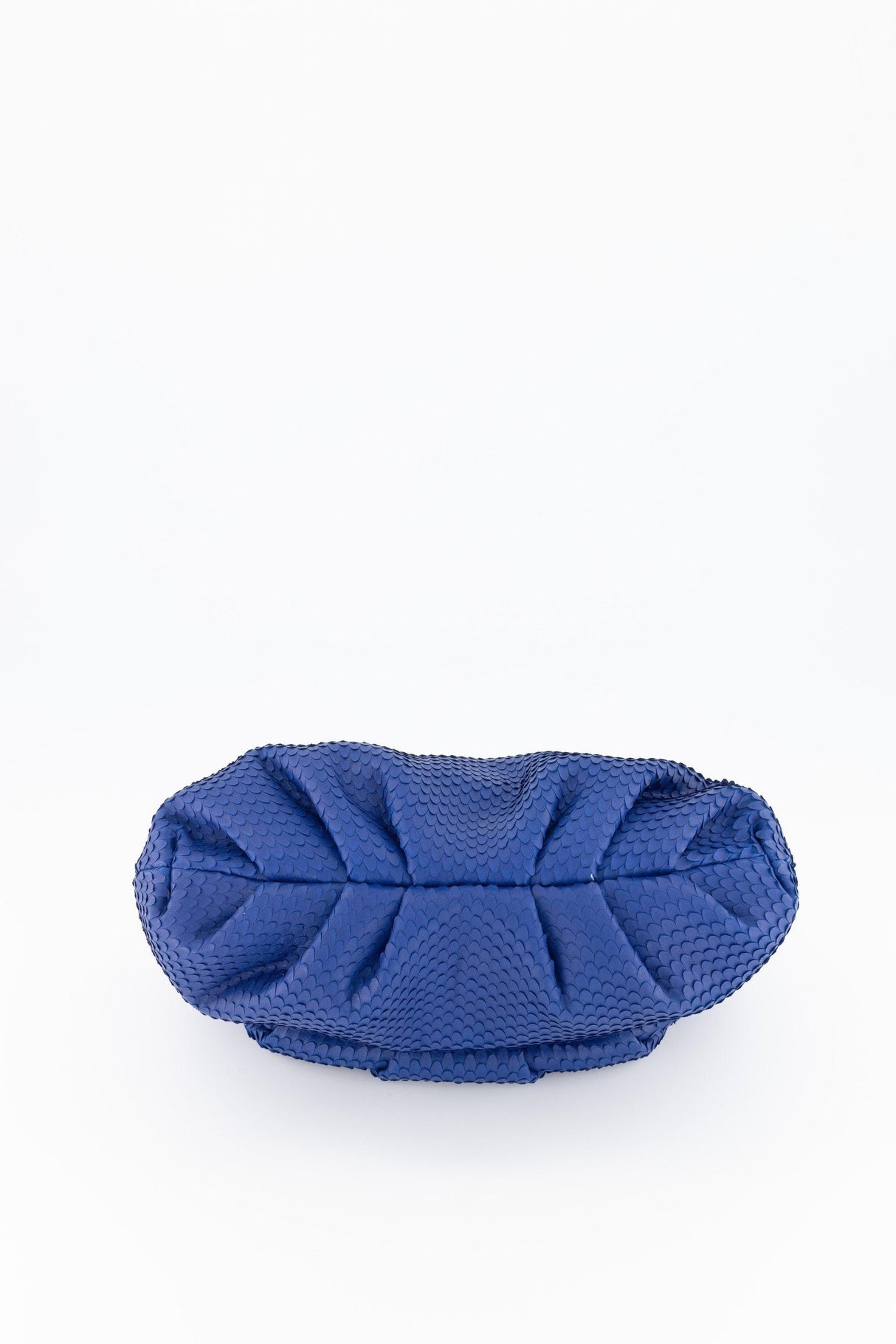 Leda Snake Handbag Blue by Ladiesse