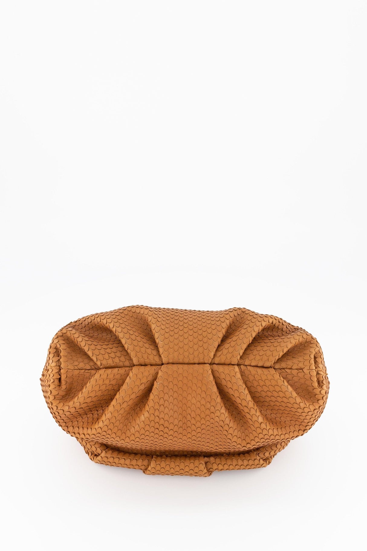 Leda Snake Handbag Brown by Ladiesse