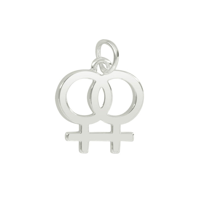 Lesbian Same Sex Female Symbol Charms by Fundraising For A Cause