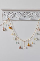 Liberty and Silk Tassel Healing Crystal Garland by Ariana Ost