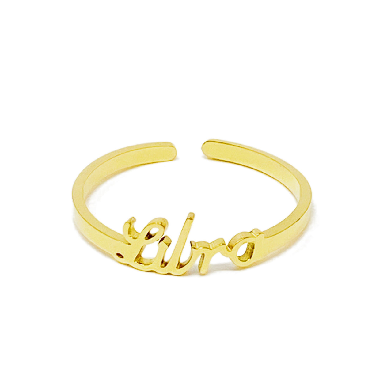 Scripted Zodiac Ring by Ellisonyoung.com