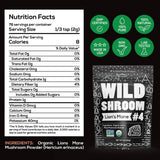 Shroom #4 Lion's Mane Mushroom Extract Case of 12 by Wild Foods