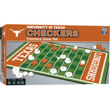 Texas Longhorns Checkers Board Game by MasterPieces Puzzle Company INC